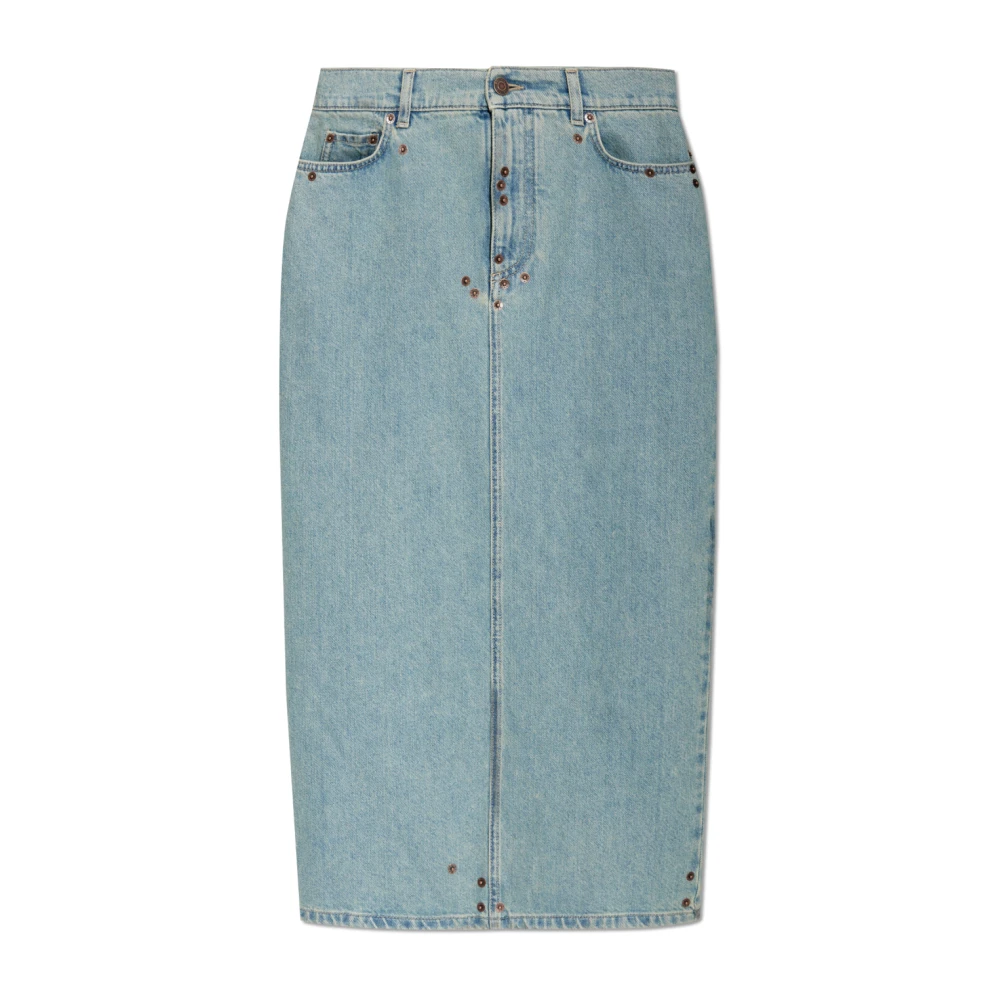Skirts > Denim Skirts - - Moschino - Modalova