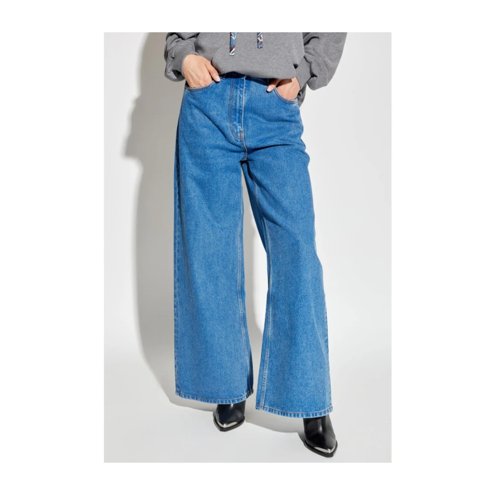 ETRO Blauwe Denim Jeans Blue Dames