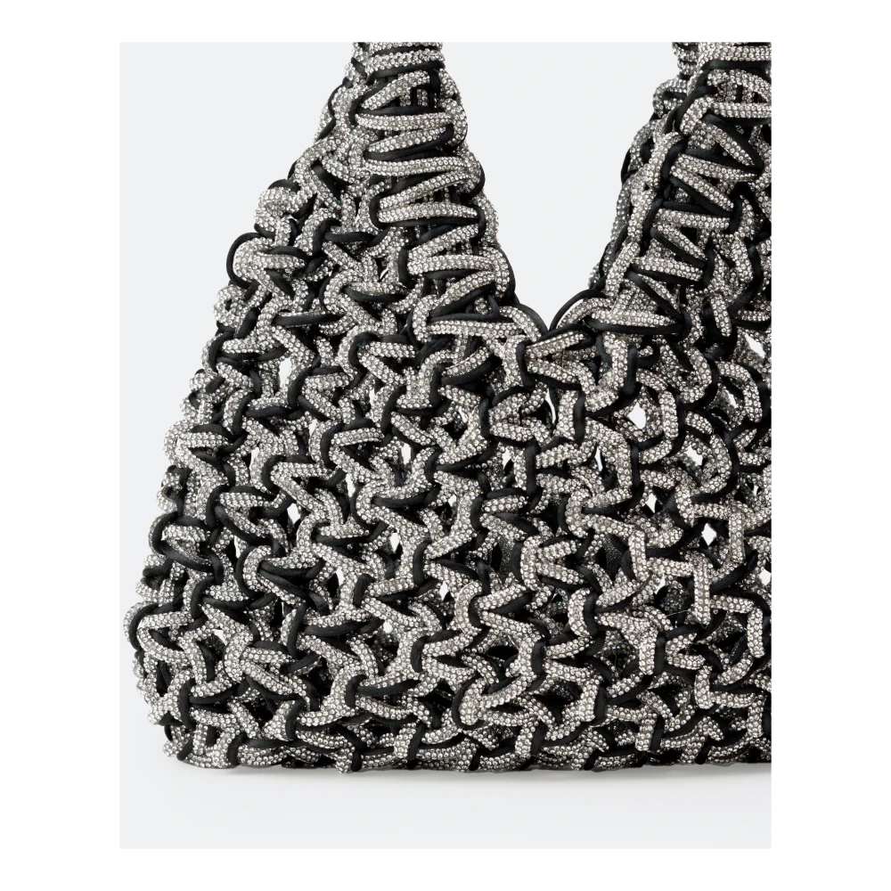 Hibourama Satijnen Kristal Handtas Multicolor Dames