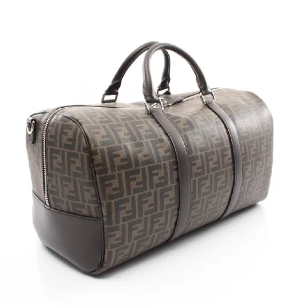Fendi Vintage Pre-owned Leather handbags Black Unisex