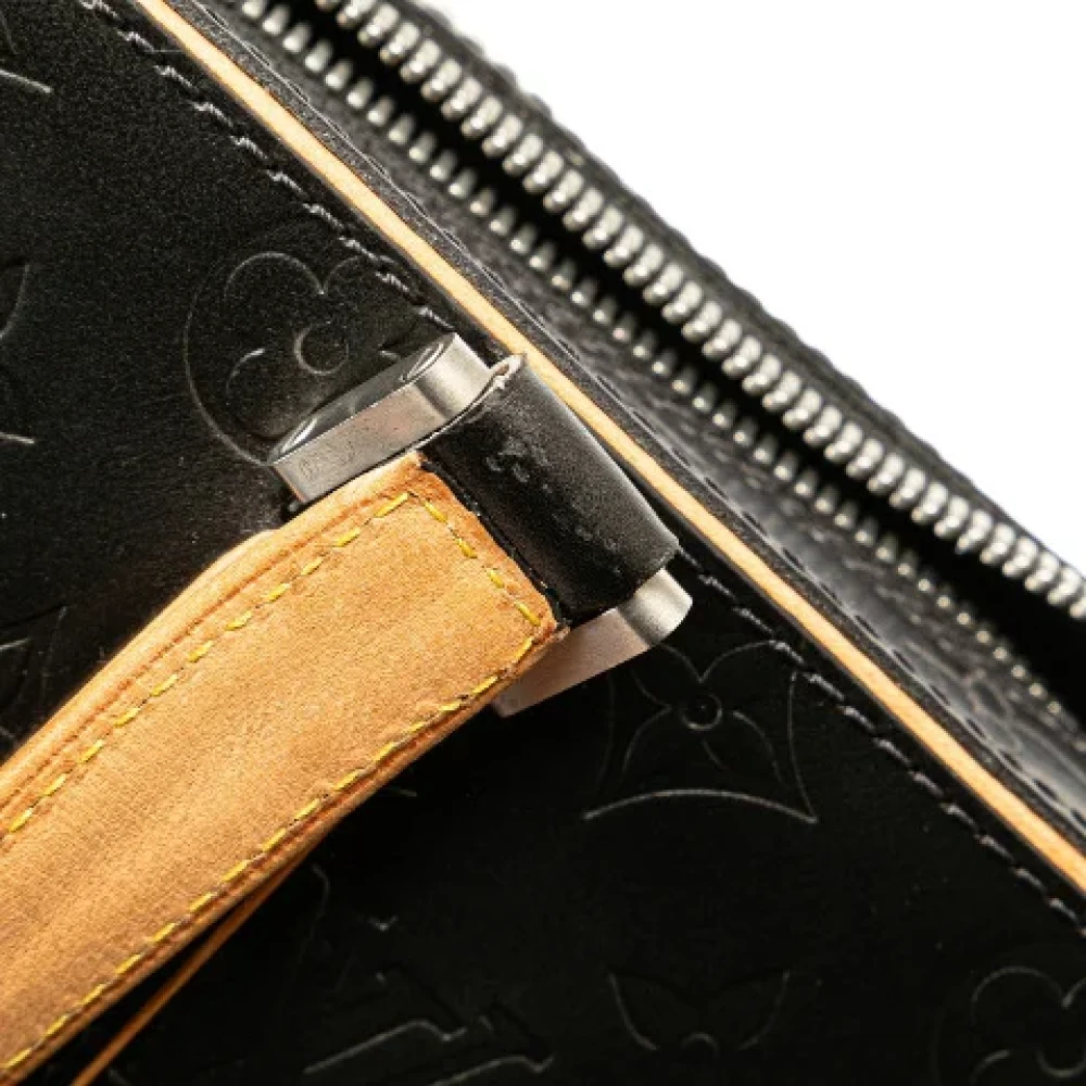 Louis Vuitton Vintage Pre-owned Leather handbags Black Dames