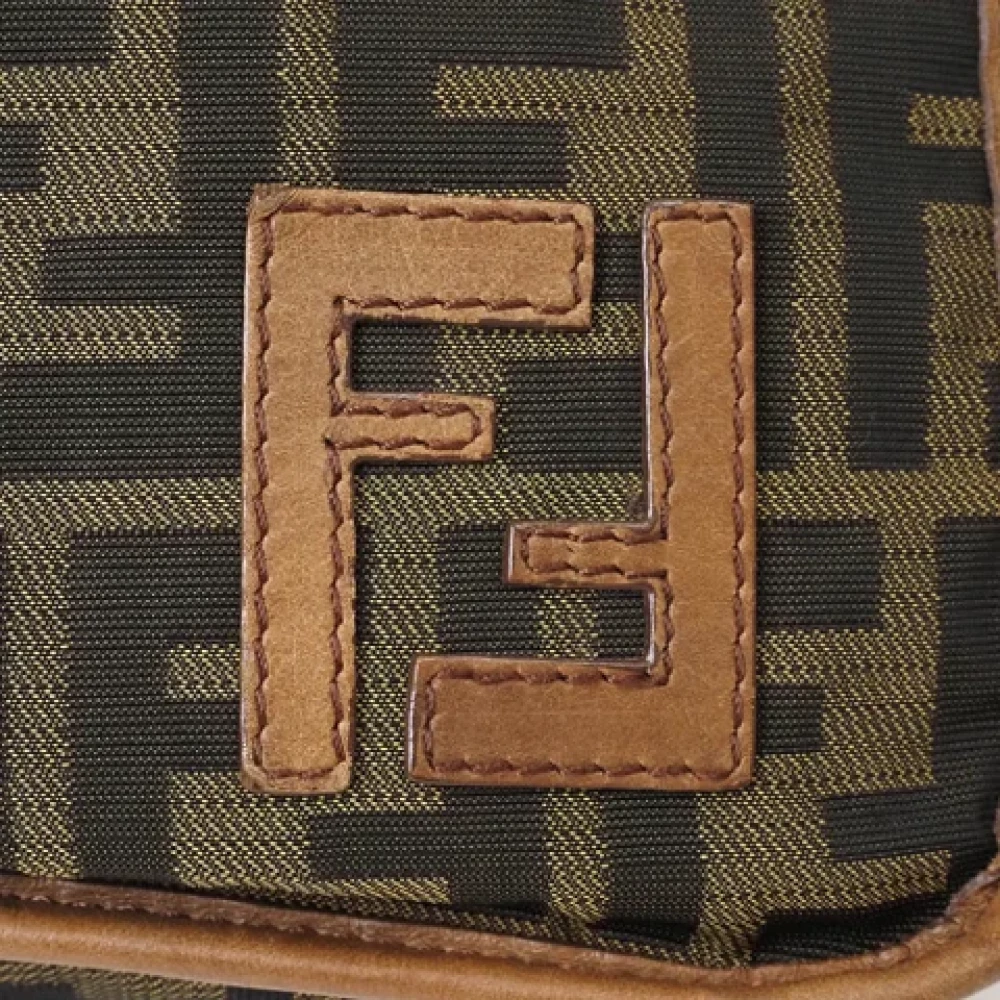 Fendi Vintage Pre-owned Fabric fendi-bags Brown Dames
