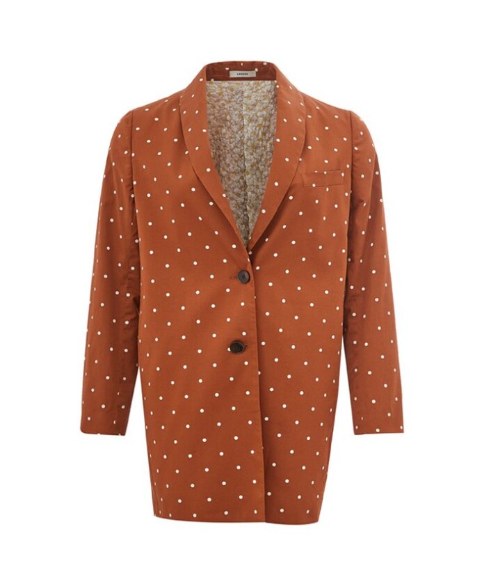 veste-en-coton-marron