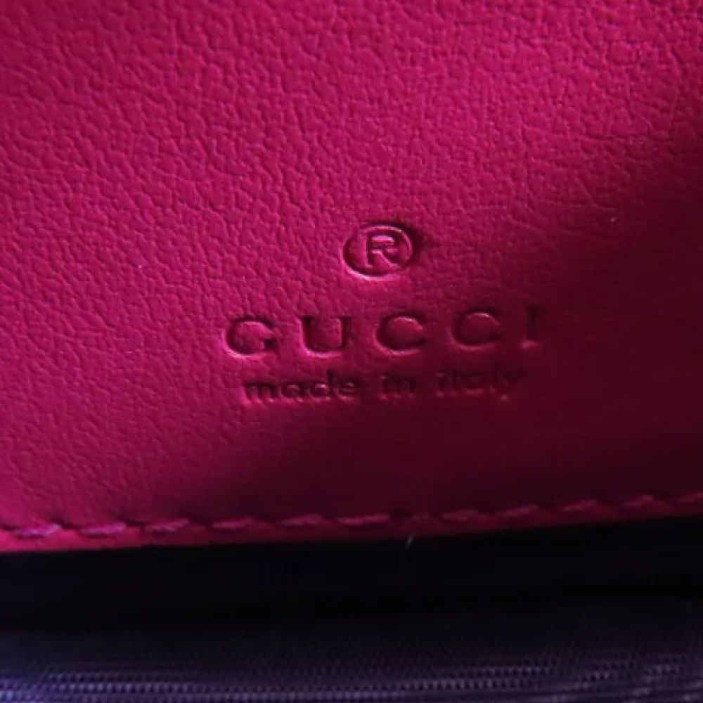 Gucci Vintage Pre-owned Nylon shoulder-bags Pink Dames