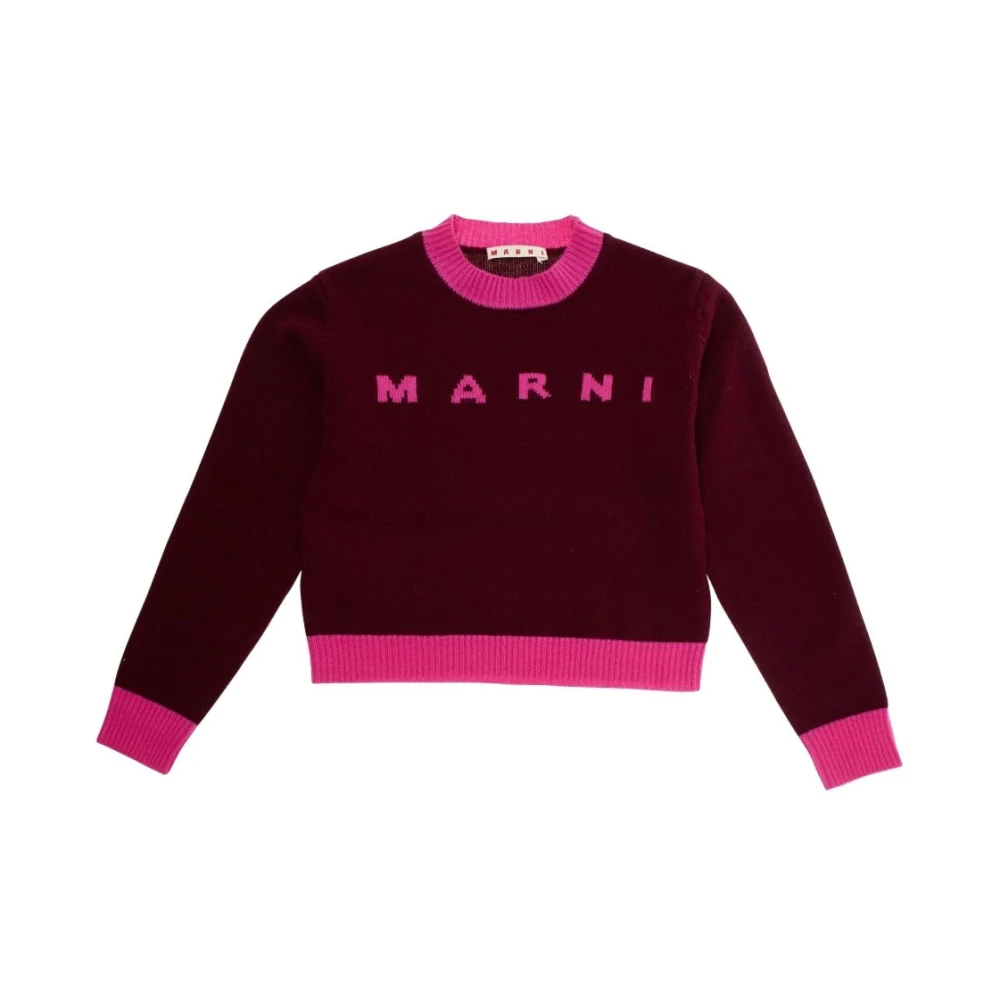 Marni Women's Red Crewneck Sweater