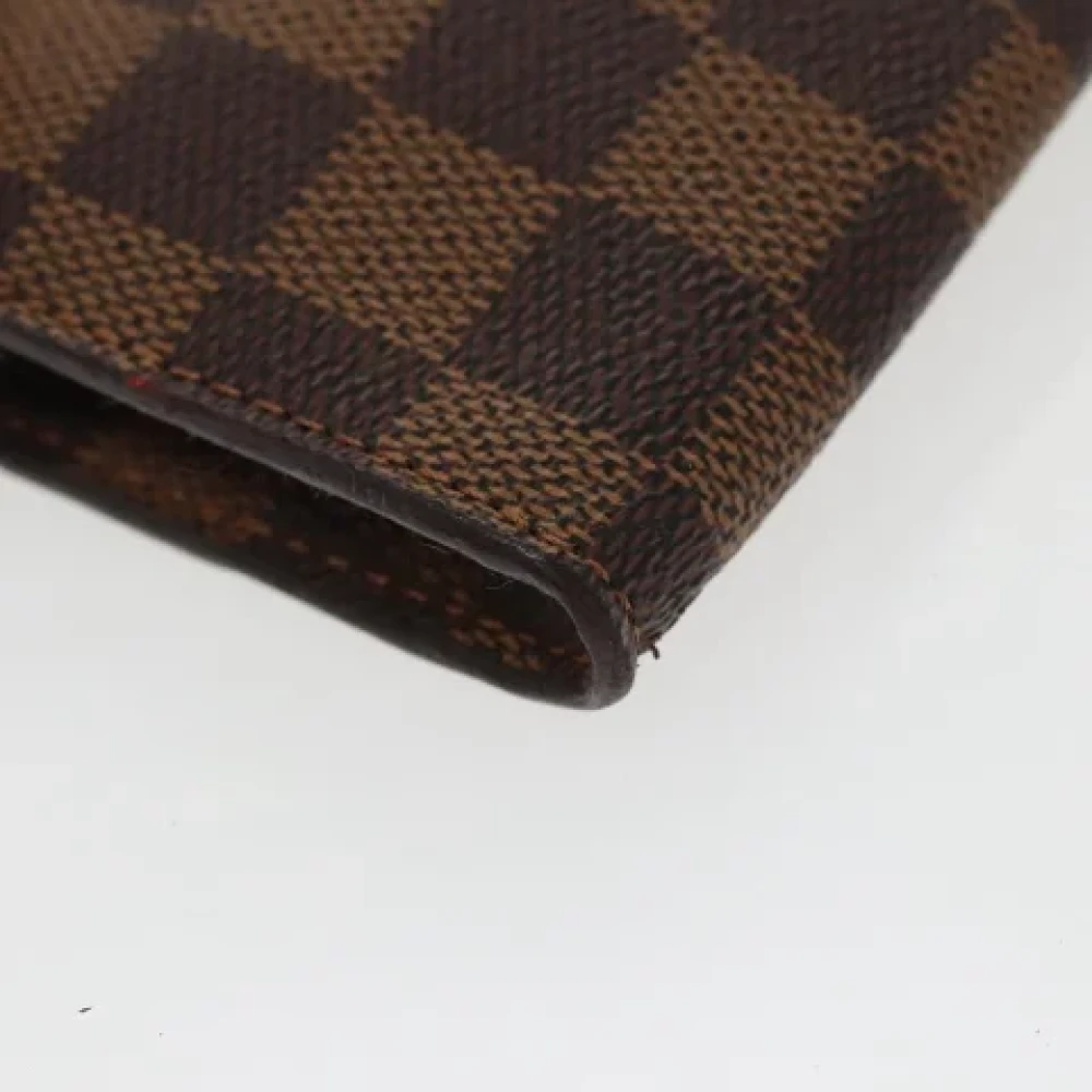 Louis Vuitton Vintage Pre-owned Canvas clutches Brown Dames