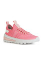 baskets-fille-corail-blanc