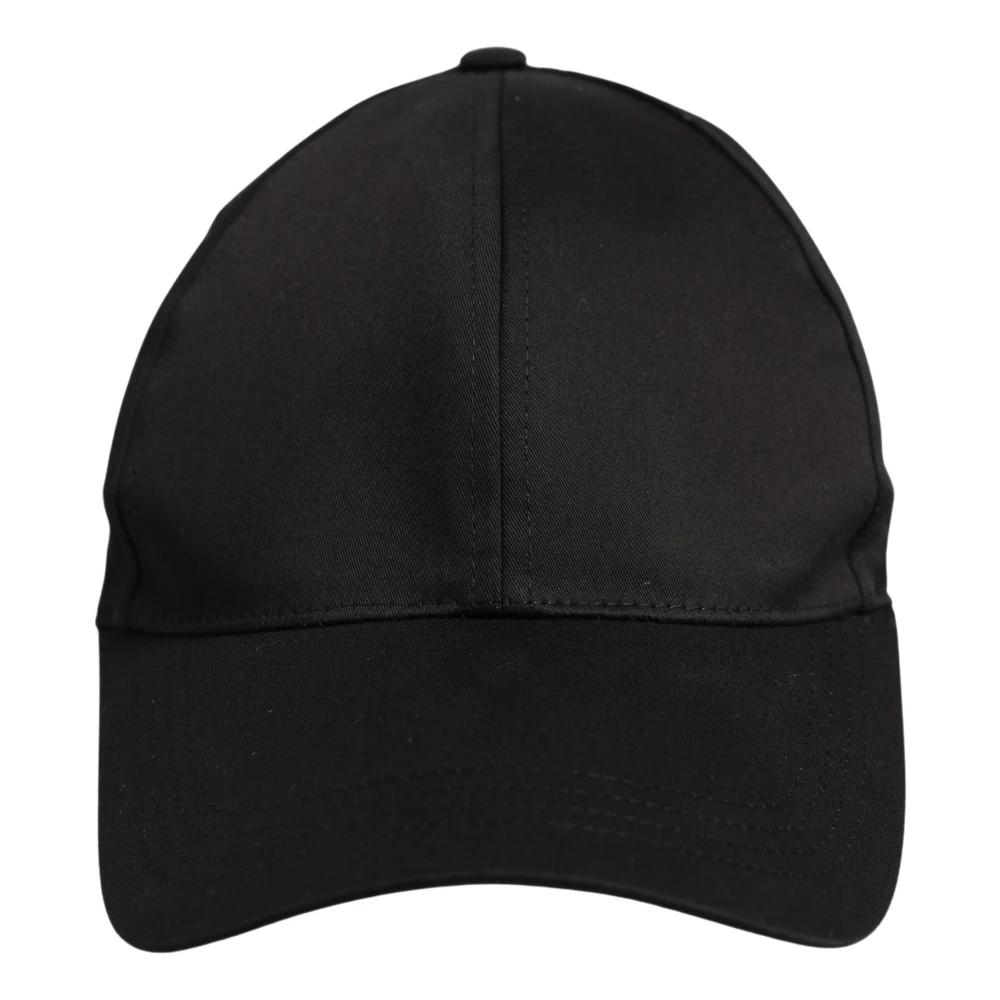 Dolce & Gabbana , Hats & Caps, Male, Black, One Size, 6-Panel Baseball Cap