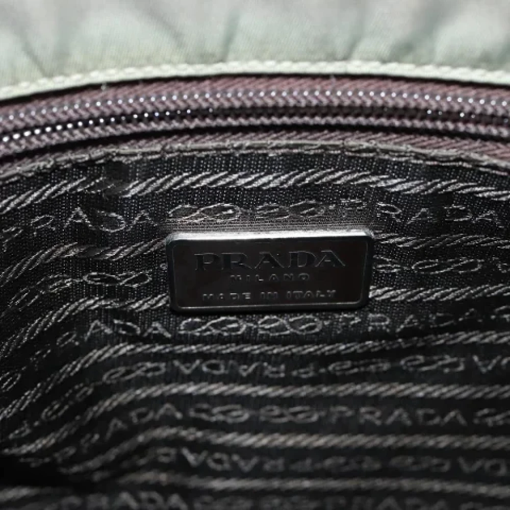Prada Vintage Pre-owned Fabric prada-bags Gray Dames