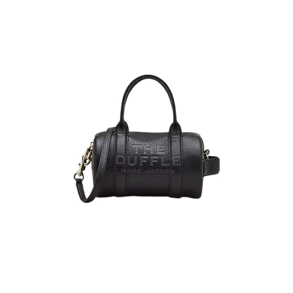 Marc Jacobs Mini Lederen Duffel Bag Black Dames