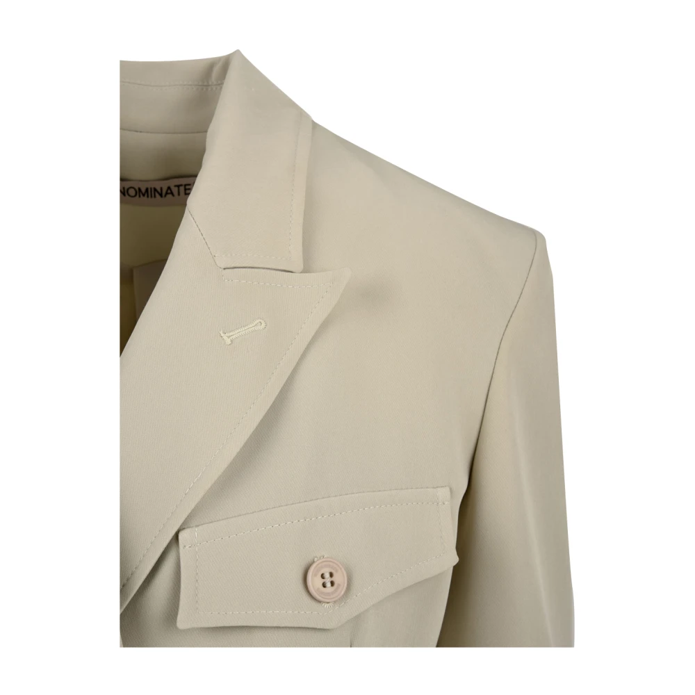 Hinnominate Stijlvolle Jurken voor Vrouwen Beige Dames