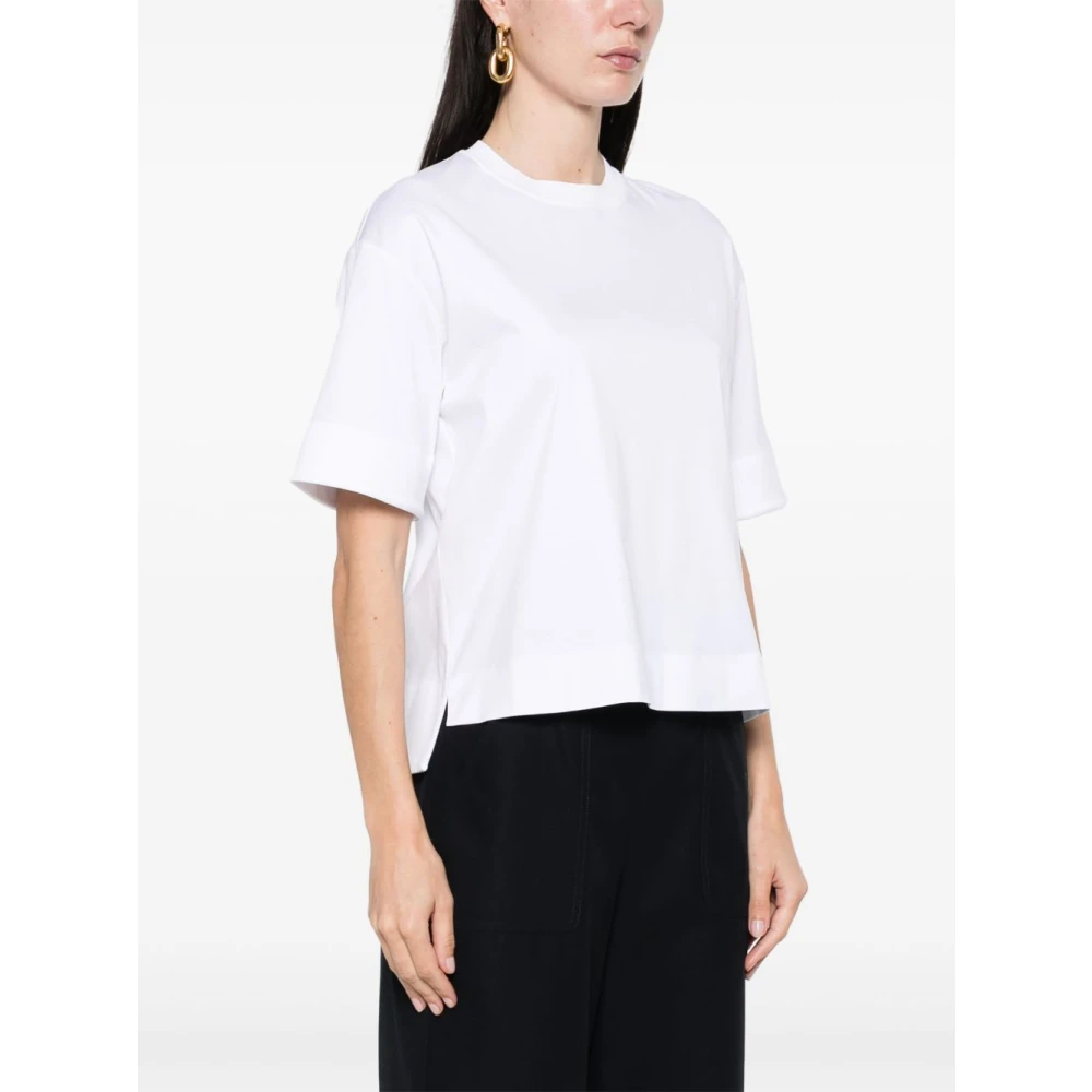 Max Mara Pure Witte T-shirts en Polos White Dames