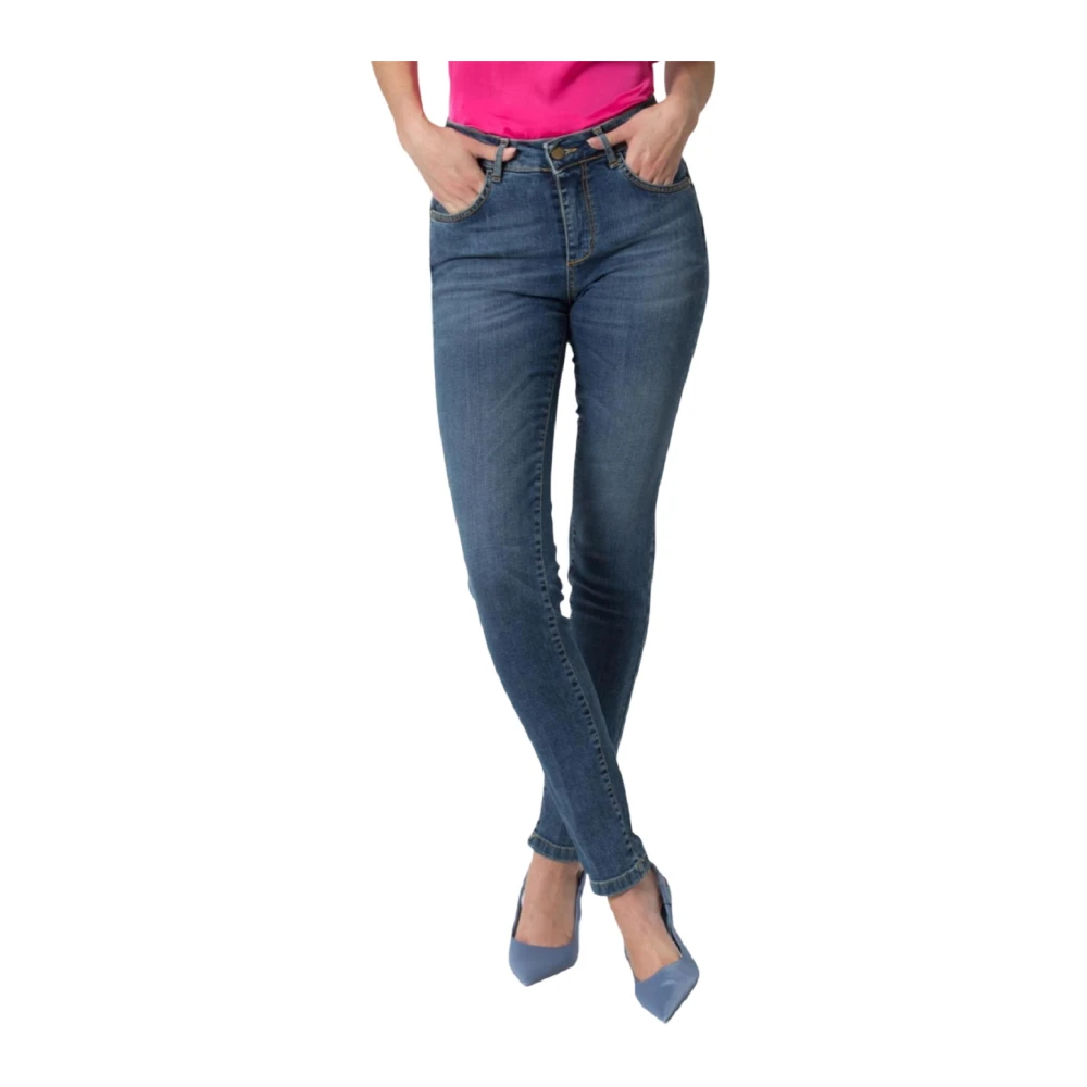 Kocca Women's Blue Ourdekl319 Denim - Skinny Fit Jeans - W26 - Jeans