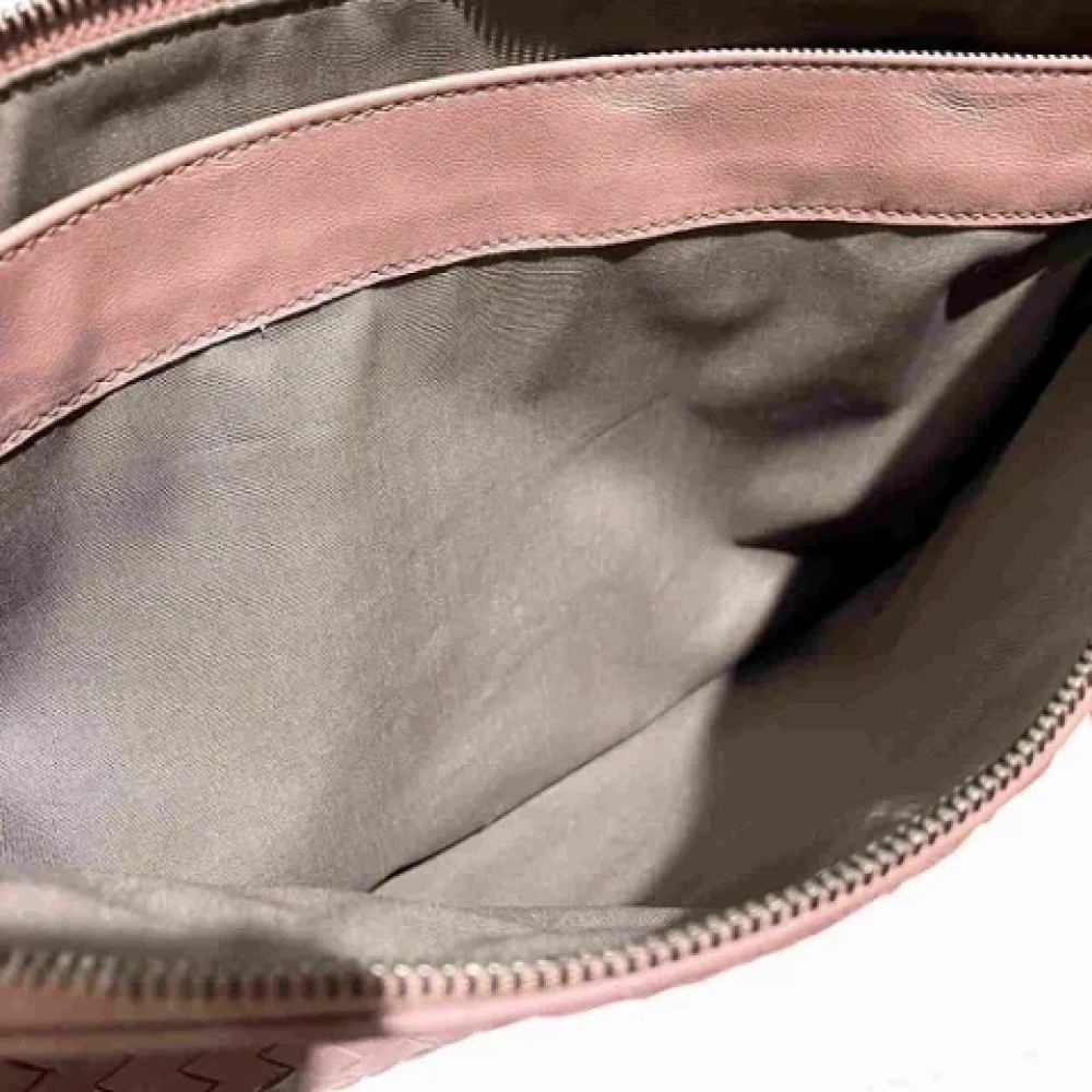 Bottega Veneta Vintage Pre-owned Leather clutches Pink Dames