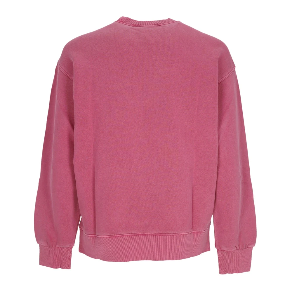 Carhartt WIP Magenta Lichtgewicht Crewneck Sweatshirt Pink Heren