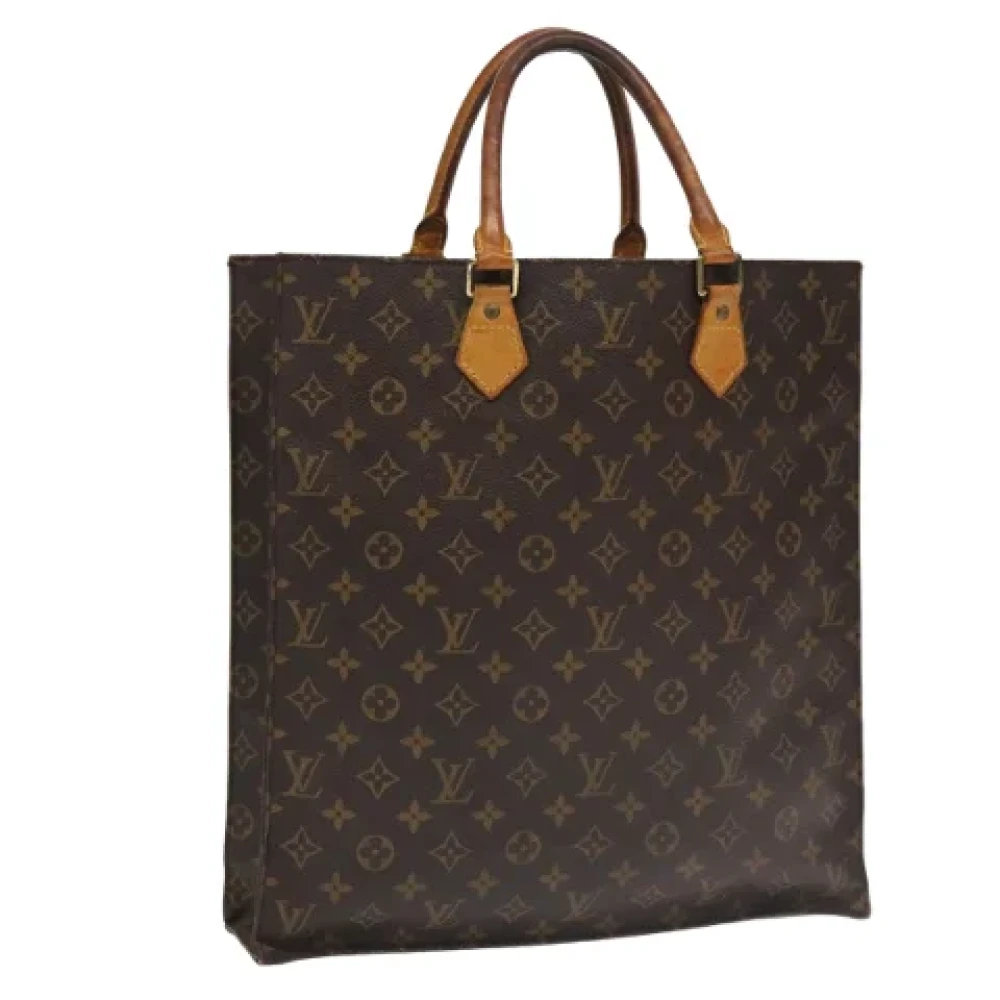 Louis Vuitton Vintage Pre-owned Canvas handbags Brown Dames