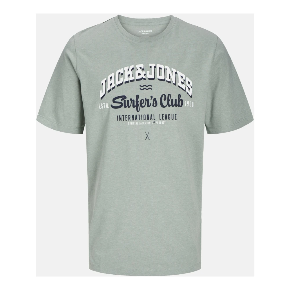 jack & jones Logo T-shirt 5-pack Multicolor Heren