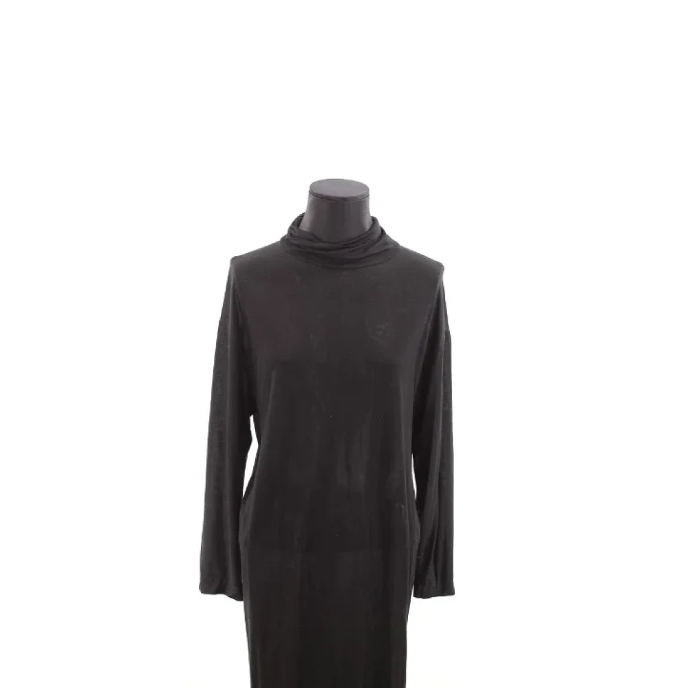 Acne Studios Pre-owned Cotton dresses Black Dames