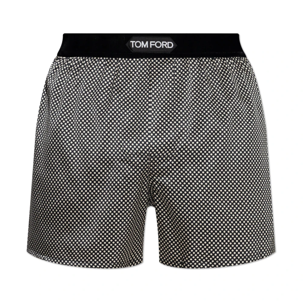 Tom Ford Mannelijk Zwart Ondergoed Heren, S, Zijden Boxershorts