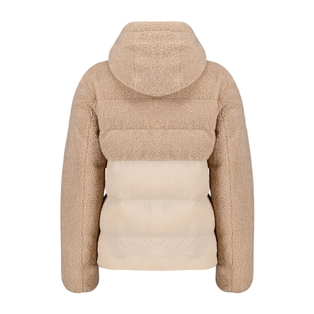 Ciesse Piumini Korte Gewatteerde Jas Beige Dames