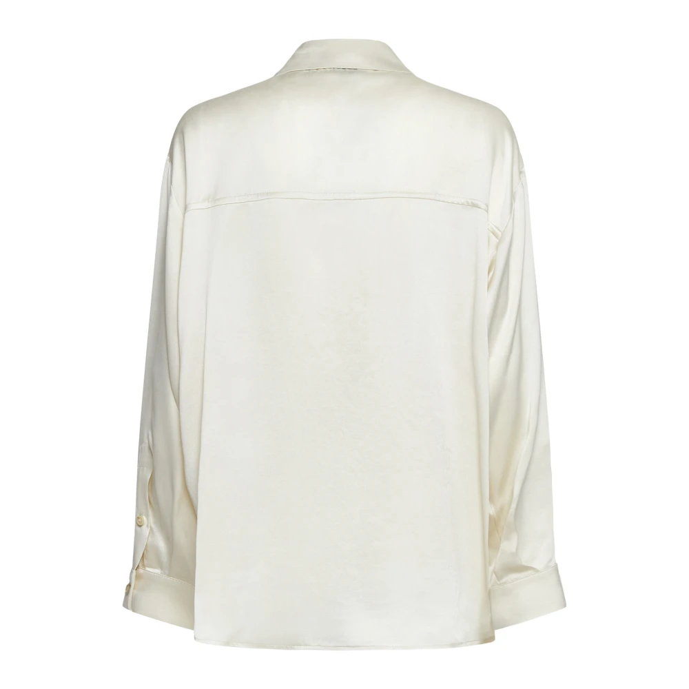 Alysi Ivory Shirt Collectie Beige Dames