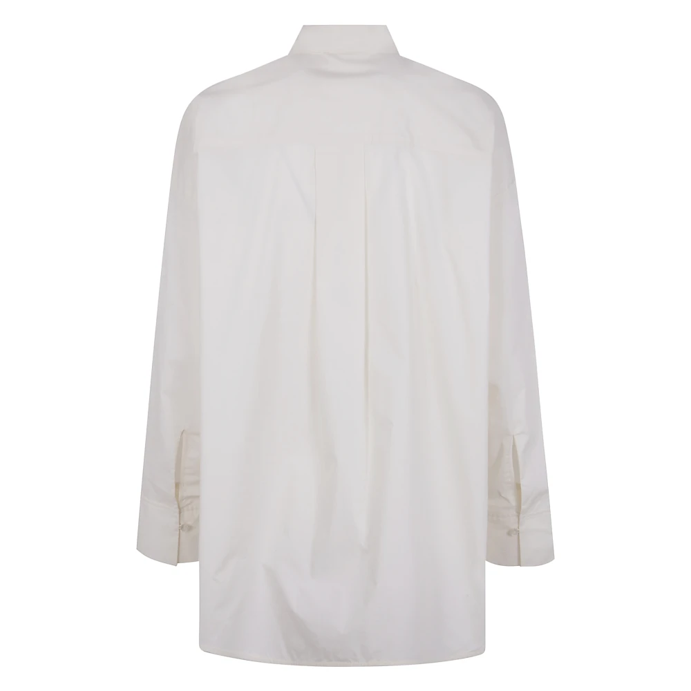 By Malene Birger Elegante Derris Blouse voor Vrouwen By Herenne Birger White Dames