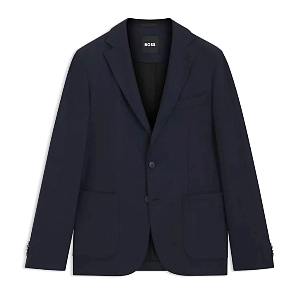 Hugo Mannelijk Blauw Giacca