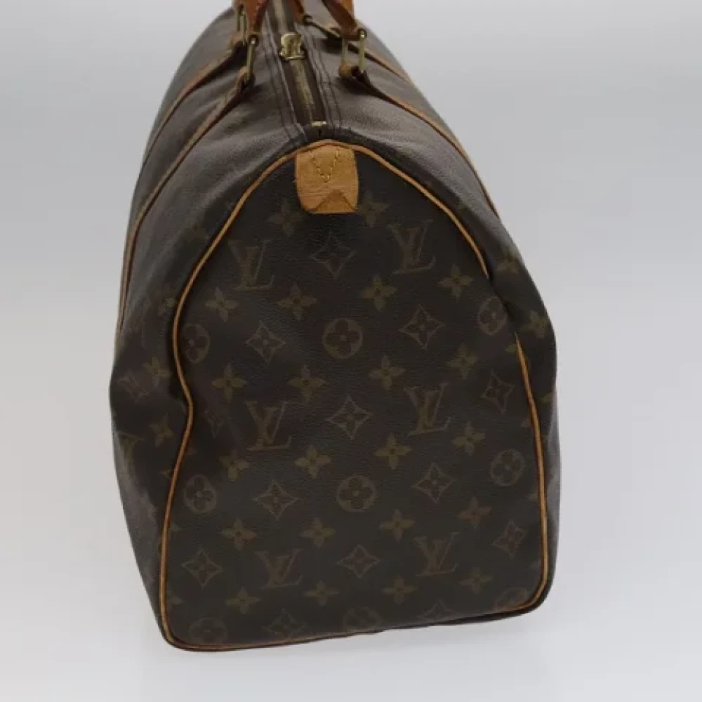 Louis Vuitton Vintage Pre-owned Canvas travel-bags Brown Dames