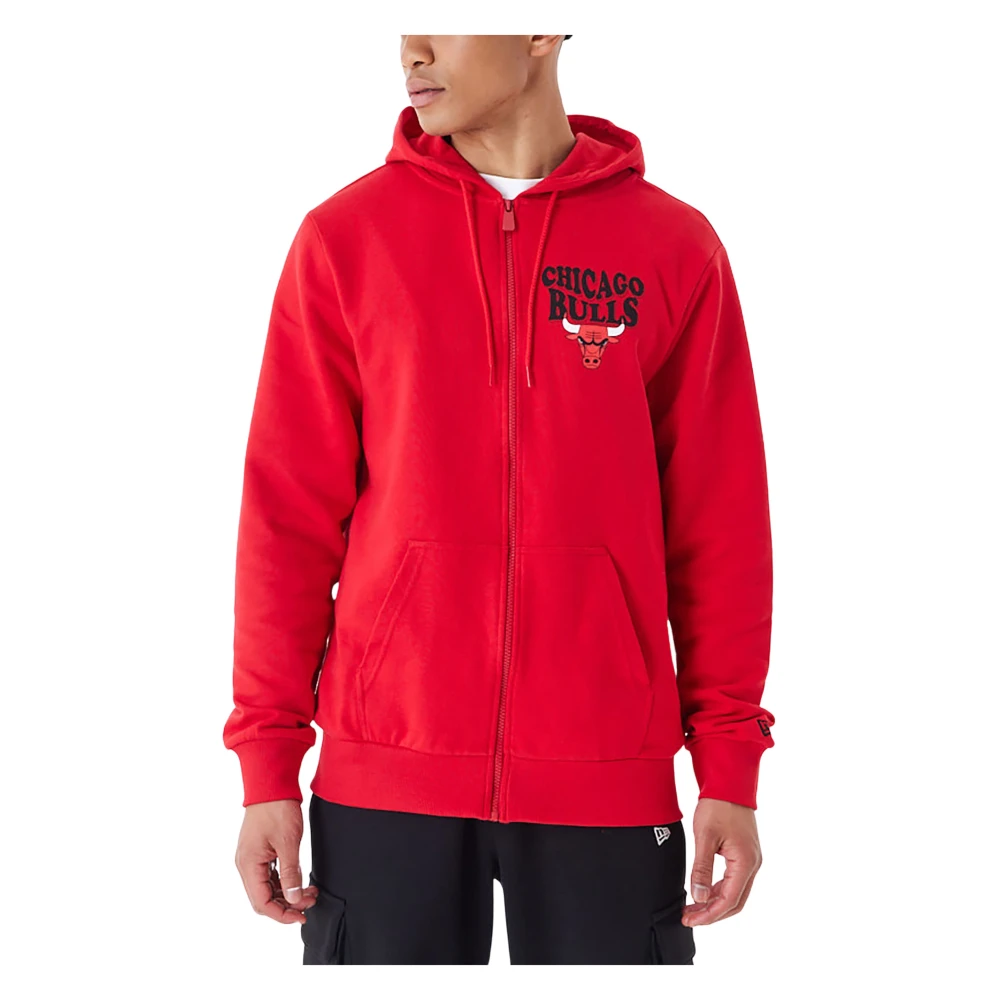 New era Chicago Bulls NBA Sweater Red Heren