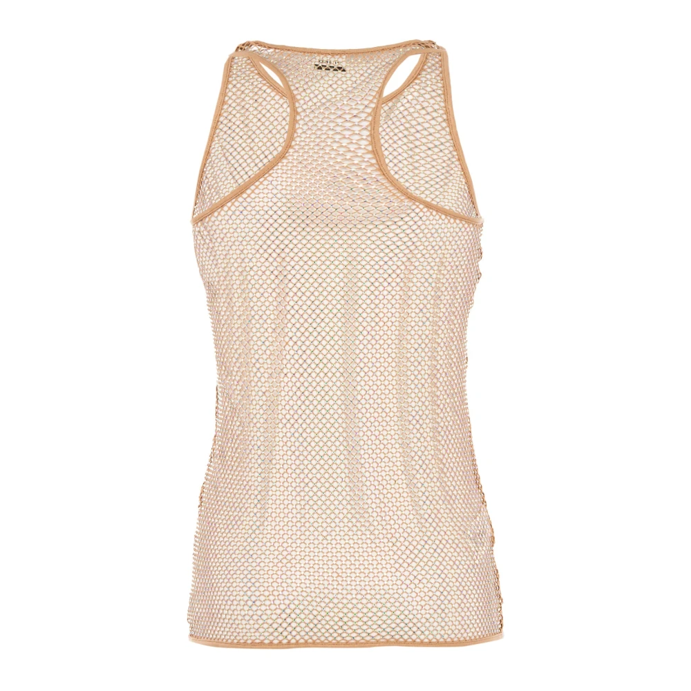 pinko Dames Tank Top Iride Rosa Zomer Pink Dames