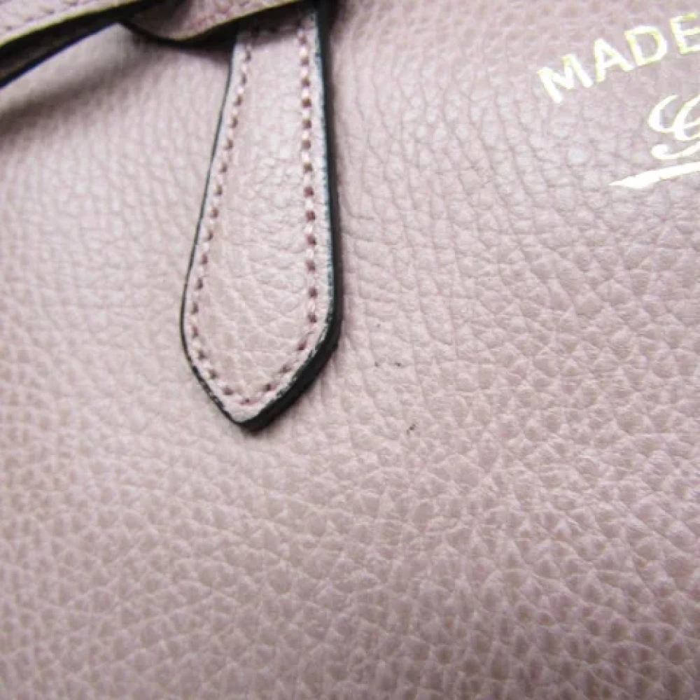 Gucci Vintage Pre-owned Leather shoulder-bags Pink Dames