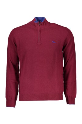 red-mens-sweater-embroidered-logo
