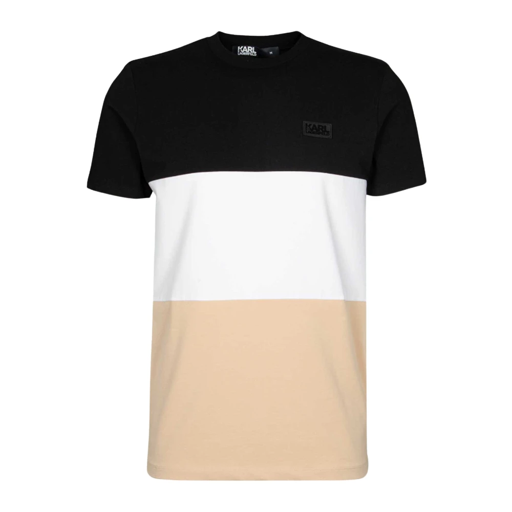 Karl Lagerfeld Basis Katoenen T-Shirt in Meerdere Kleuren Multicolor Heren