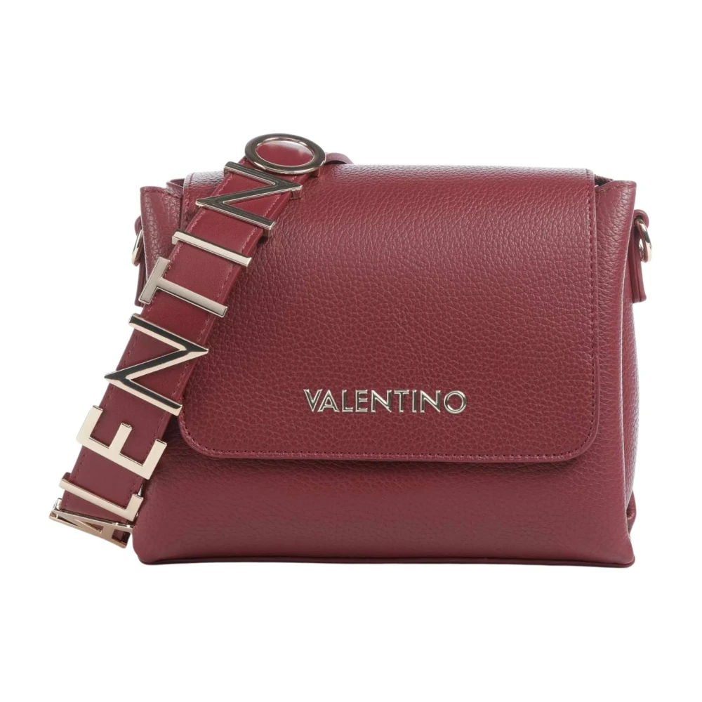 Valentino By Mario Valentino Women's Red Cross Body Bags, One Size, Alexia Bordeaux Handbag