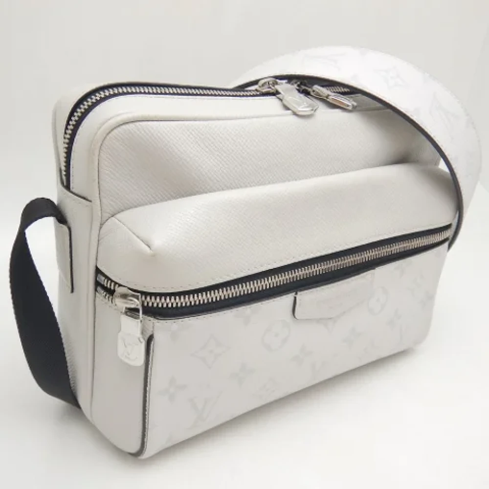 Louis Vuitton Vintage Pre-owned Leather crossbody-bags White Dames