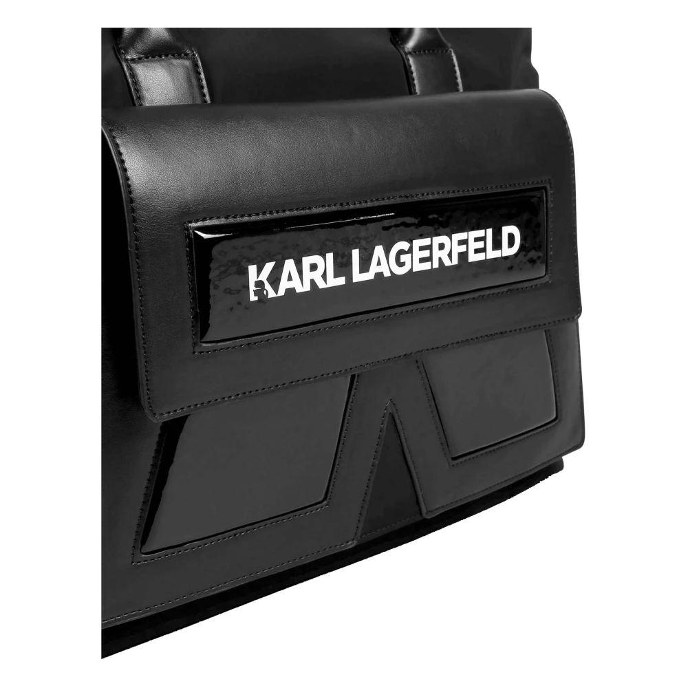Karl Lagerfeld Tas detail K Ikon Black Dames