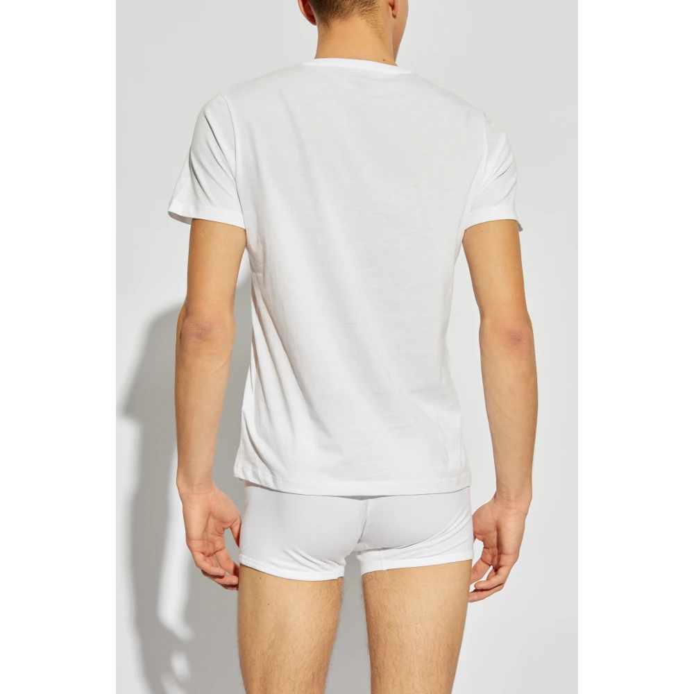 Diesel Driepak T-shirts White Heren