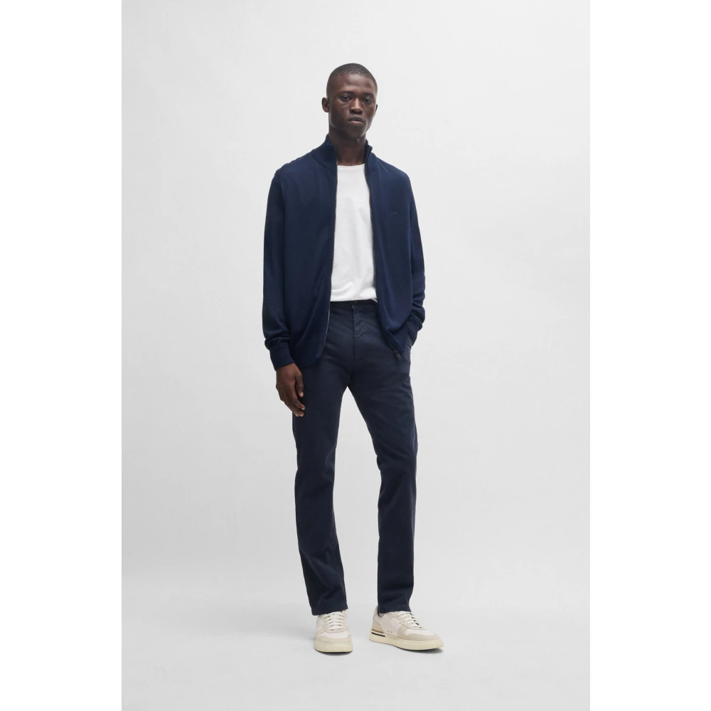 Boss Orange Stijlvolle Oranje Broek Blue Heren