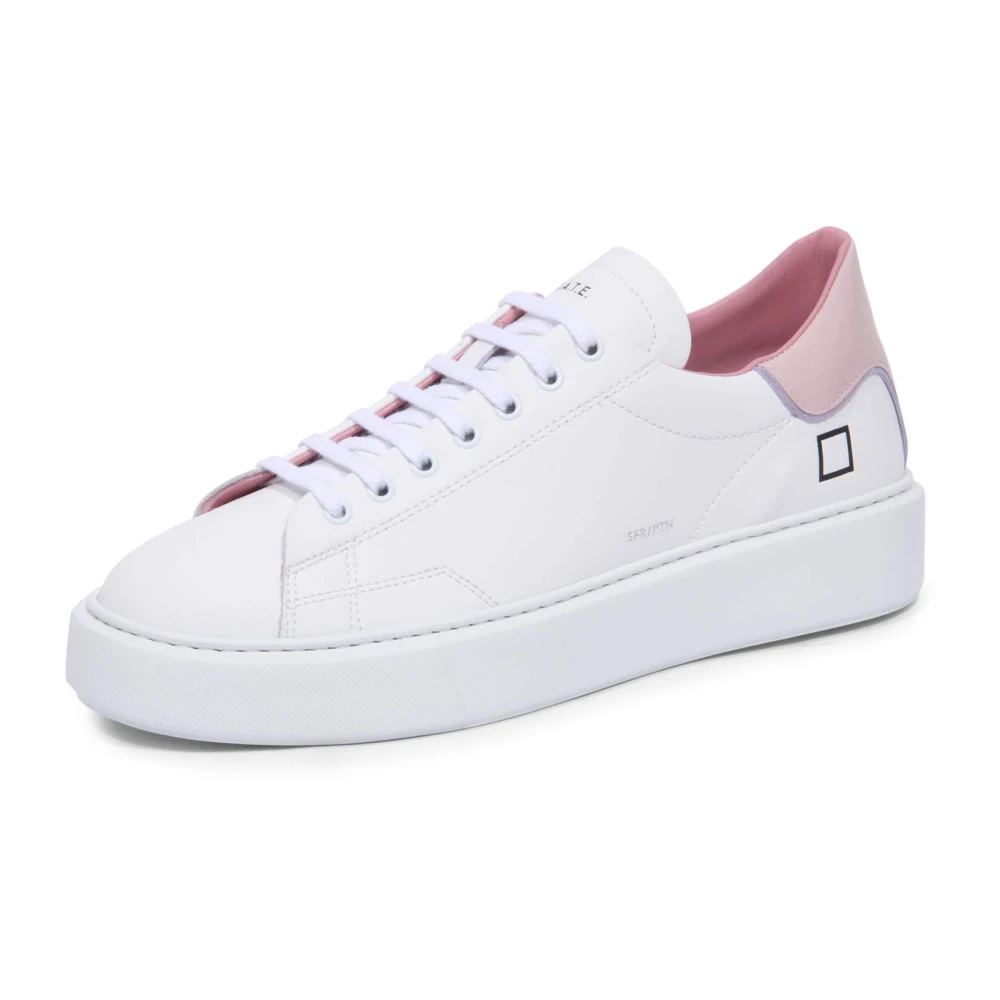 D.a.t.e. – Patent Sphere Dames Sneakers Dames Schoenen Wit