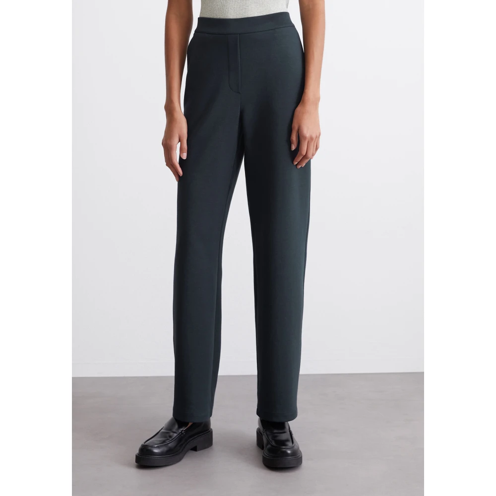 Marc O'Polo Reguliere chino-stijl jerseybroek Gray Dames