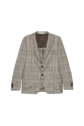 Shadow Check Tweed Jacket