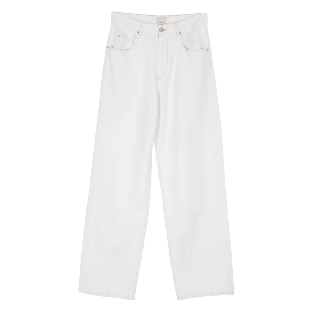 Isabel marant Joanny GZ Stijlvolle Jeans White Dames