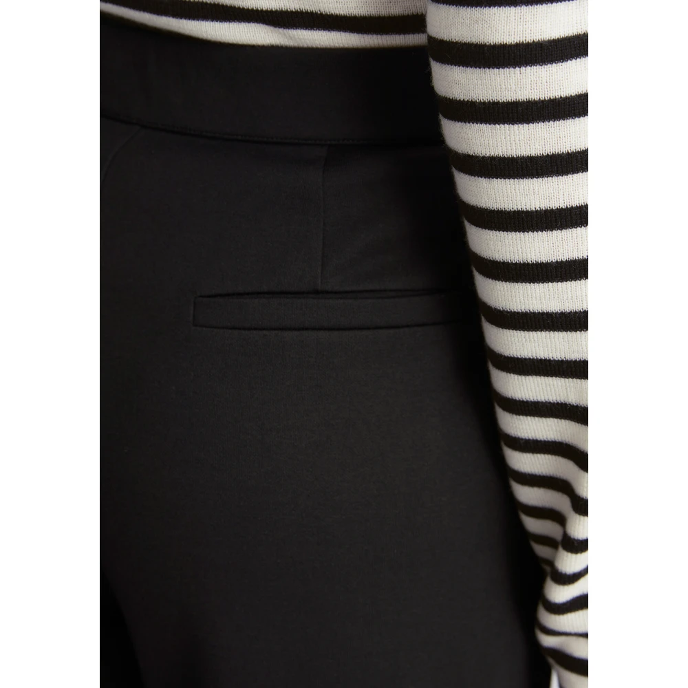 Marc O'Polo Jerseybroek normaal ingekort Black Dames