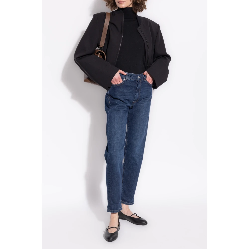 SPORTMAX Tapered leg jeans Nalata Blue Dames