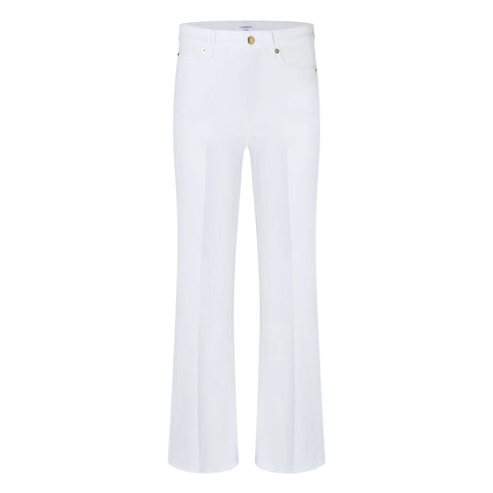 White Cambio Paris Flared Bukser Jeans
