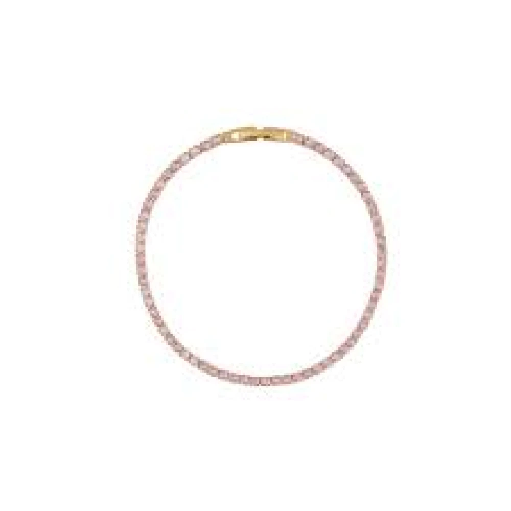 Light Pink Orelia Cup Chain Tennis Bracelet Wristwear