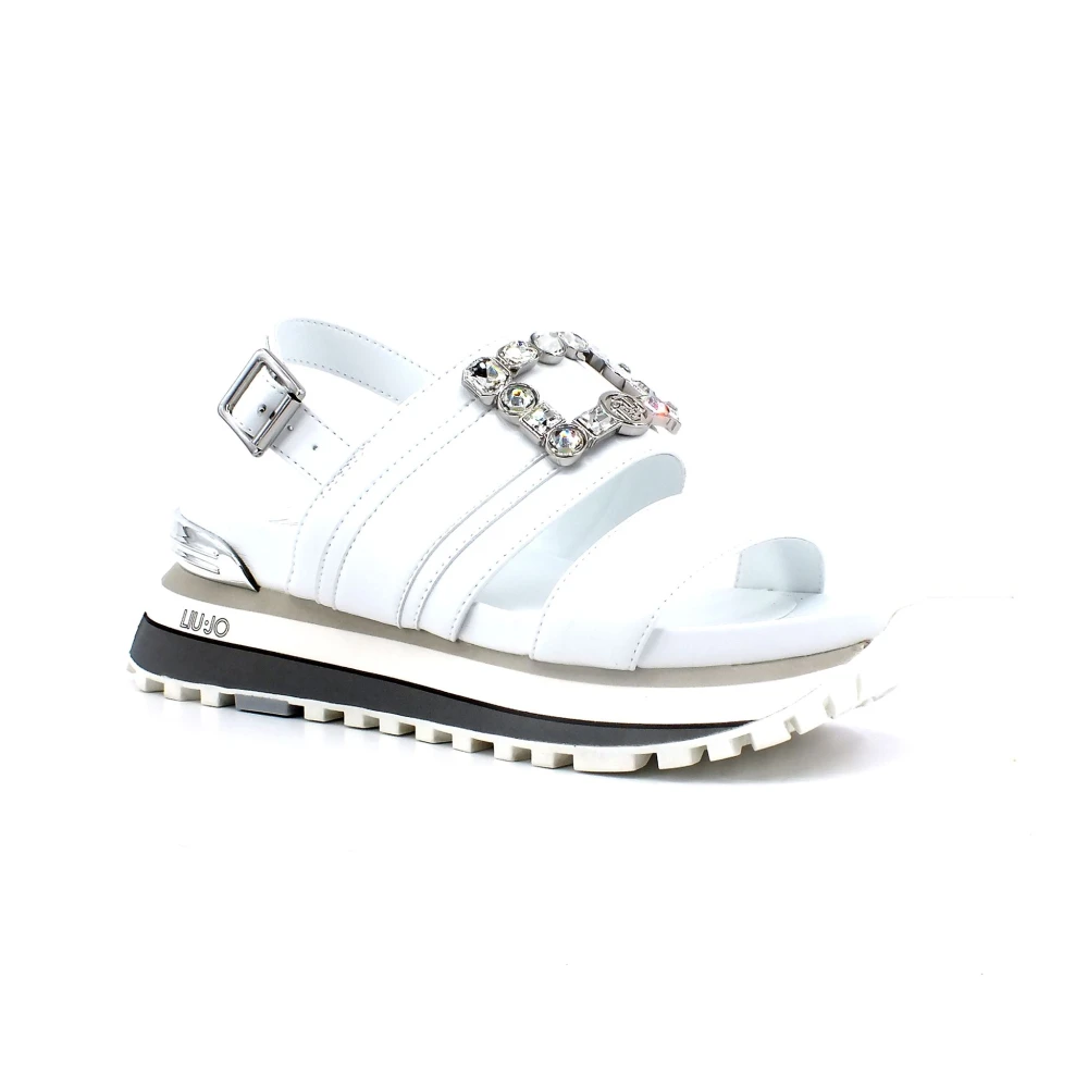 Liu Jo Women's White Flat Sandals