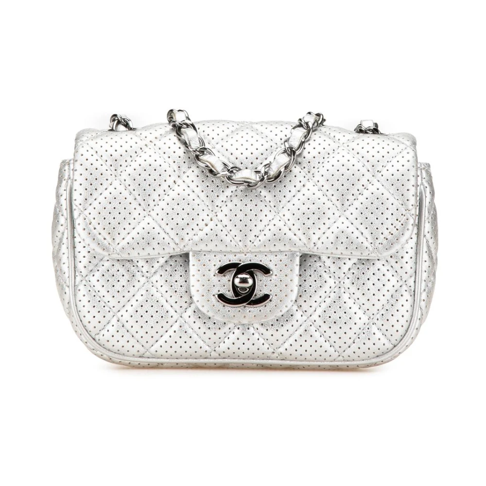 Chanel Vintage Damen Grau Pre-Owned, One Sizegröße: