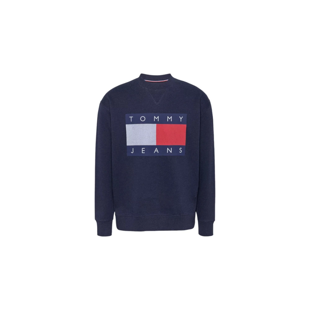Tommy Jeans Crewneck Sweatshirt Blue Heren