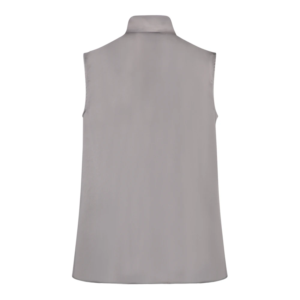 Blanca Vita Grijze Top voor Vrouwen Aw24 Gray Dames